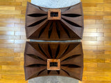 1 pair Altec Lansing 1505B Multicell Horns wood walnut, for Altec 288/291 driver
