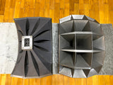 1 pair Altec Lansing 1505B Multicell Horns gray painted, for Altec288/291 driver