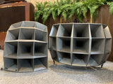 1 pair Altec Lansing 1505B Multicell Horns gray painted, for Altec288/291 driver