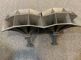 1 pair Altec Lansing 1505B Multicell Horns gray painted, for Altec288/291 driver