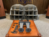 1 pair Altec Lansing 1505B Multicell Horns gray painted, for Altec288/291 driver